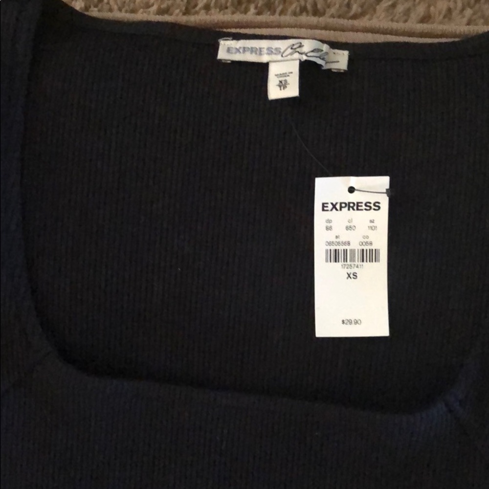 Express black bodysuit